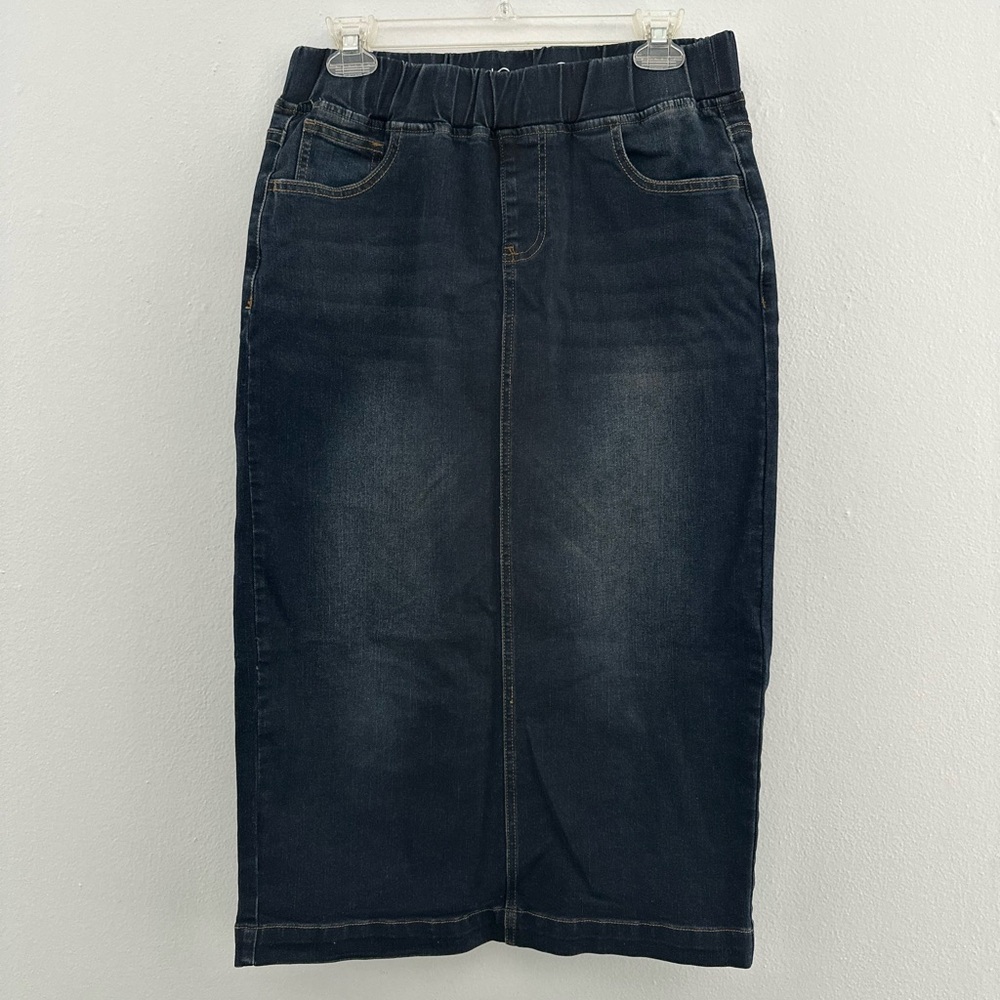 Nuggles Denim Midi Skirt